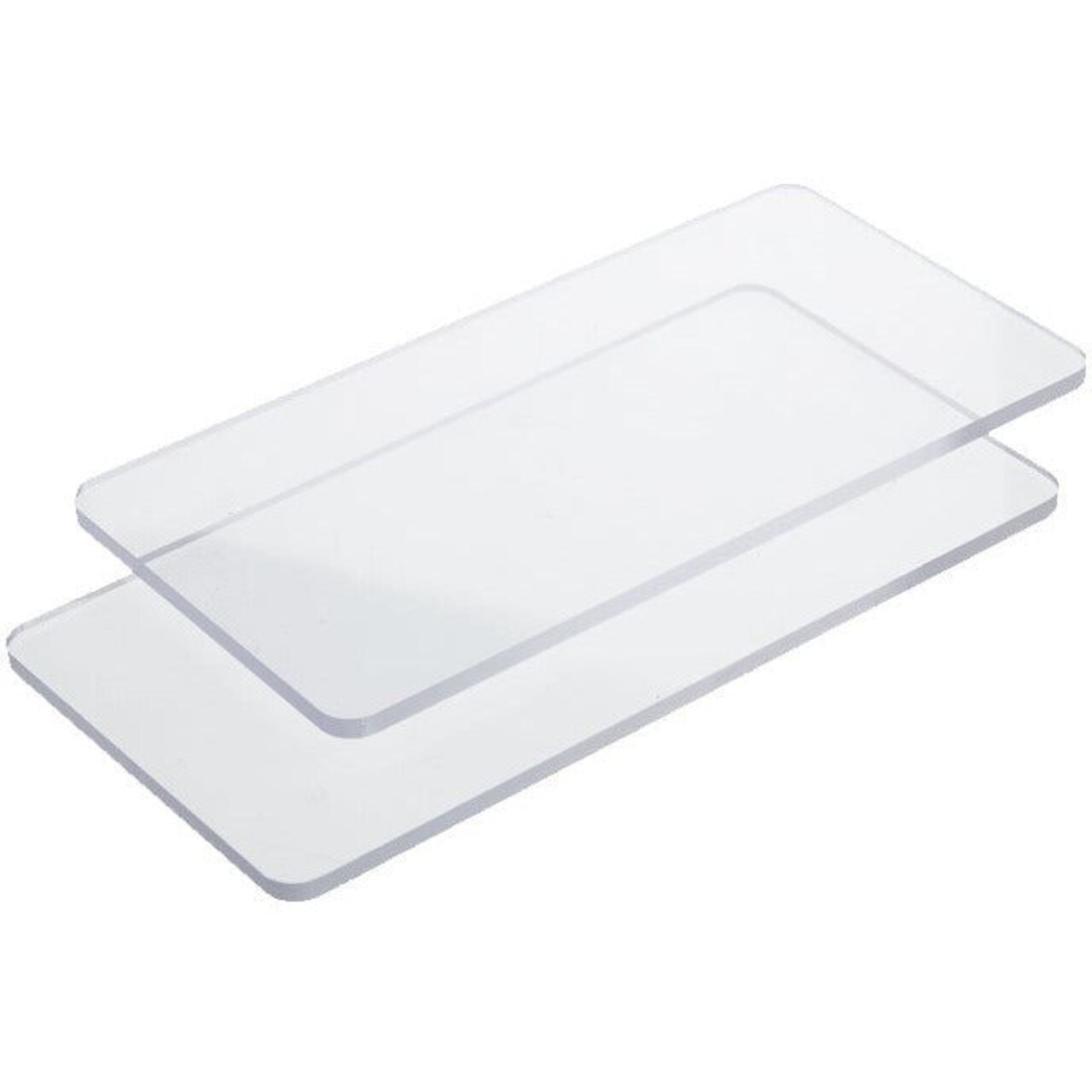 Bitty Buzz Cutter - 2 Replacement Cutting Plates 3mm and 5mm - 3” x 6.5”